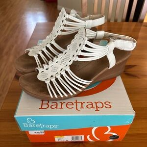 BareTraps White Trudy Shoes